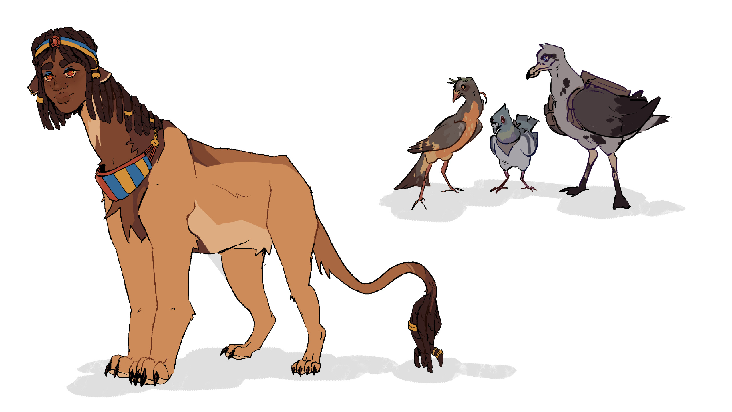 Miscellaneous creature design for personal projects.